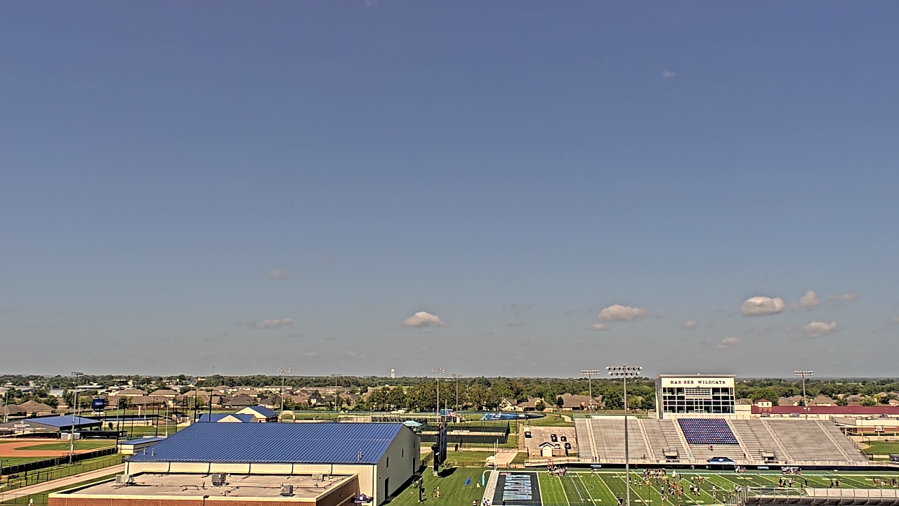 Thumbnail for current weather camera view from Har Ber HS in Springdale, Arkansas