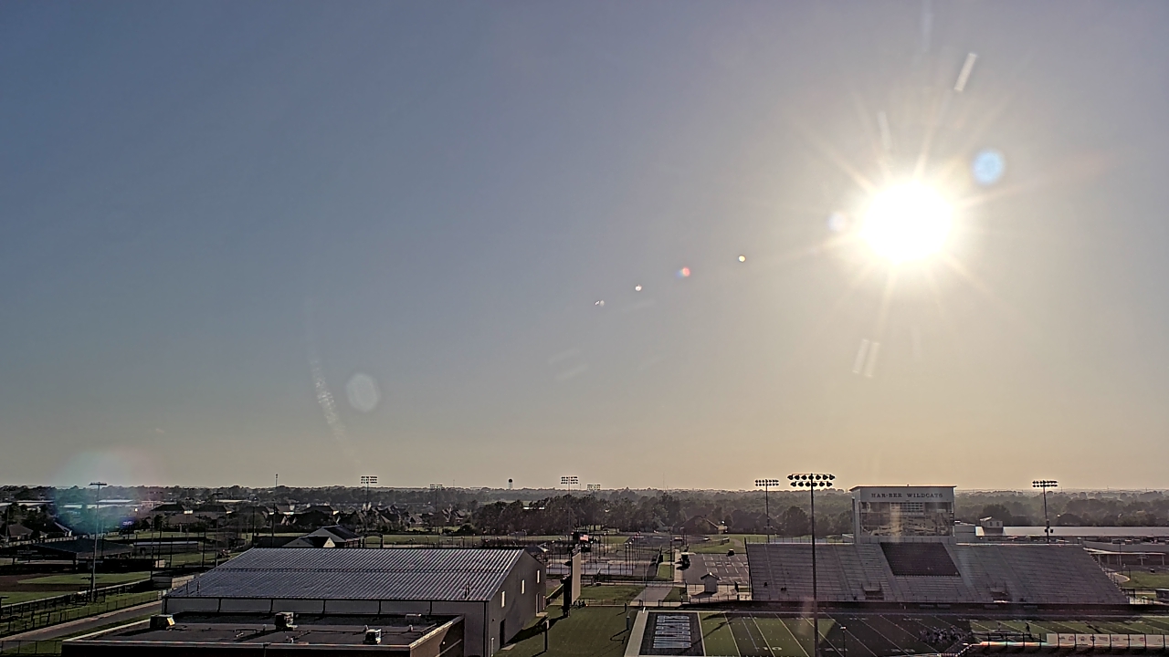 Thumbnail for current weather camera view from Har Ber HS in Springdale, Arkansas