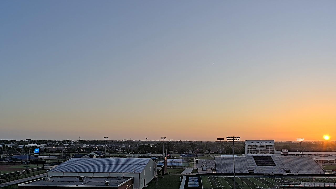 Thumbnail for current weather camera view from Har Ber HS in Springdale, Arkansas