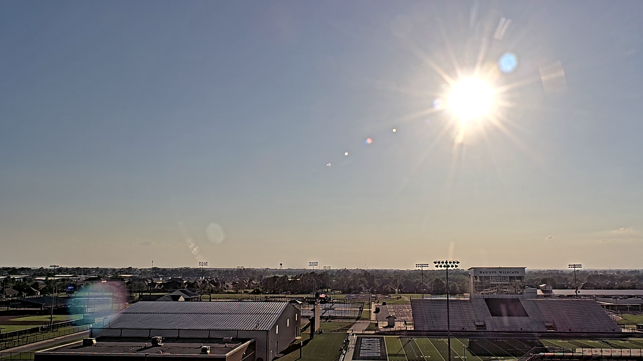 Thumbnail for current weather camera view from Har Ber HS in Springdale, Arkansas