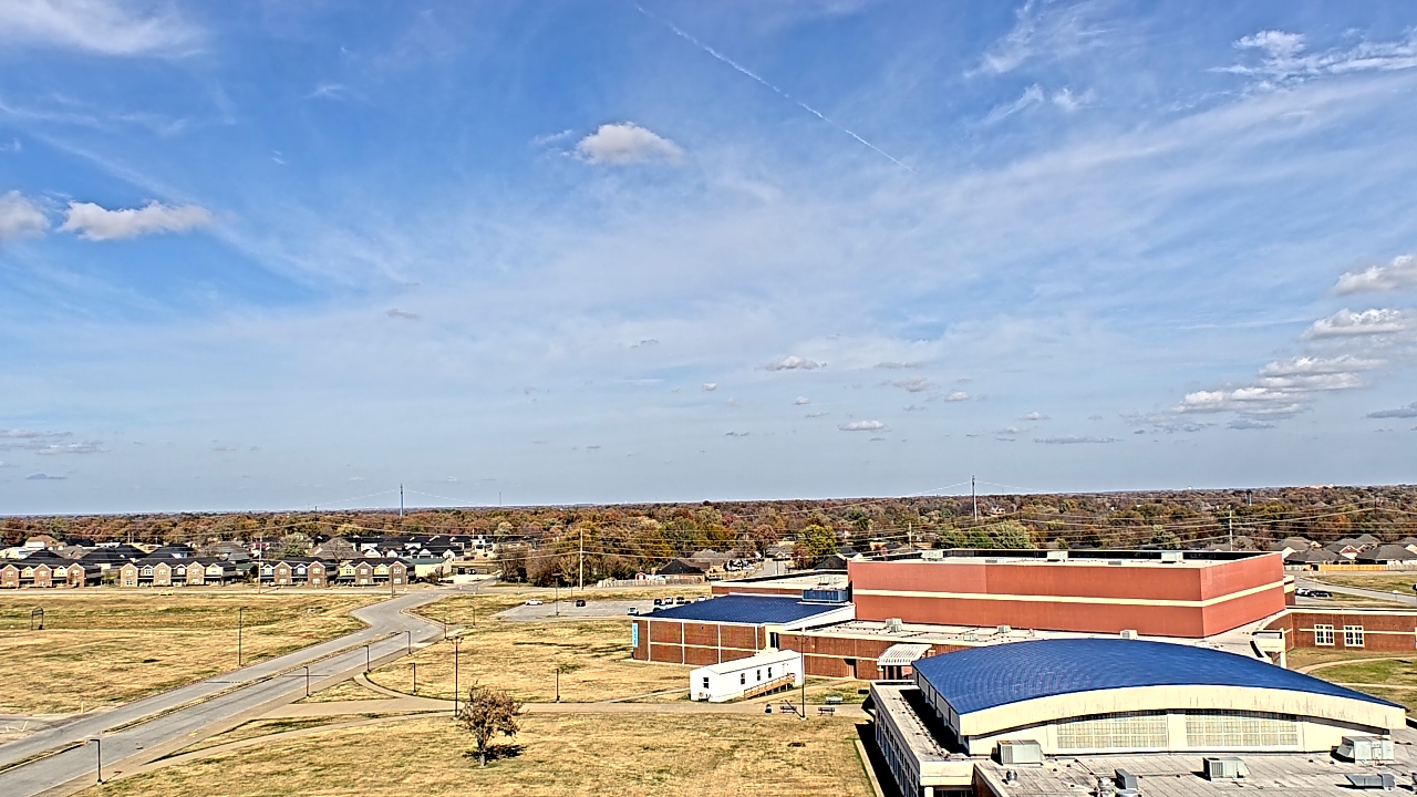 Thumbnail for current weather camera view from Har Ber HS in Springdale, Arkansas