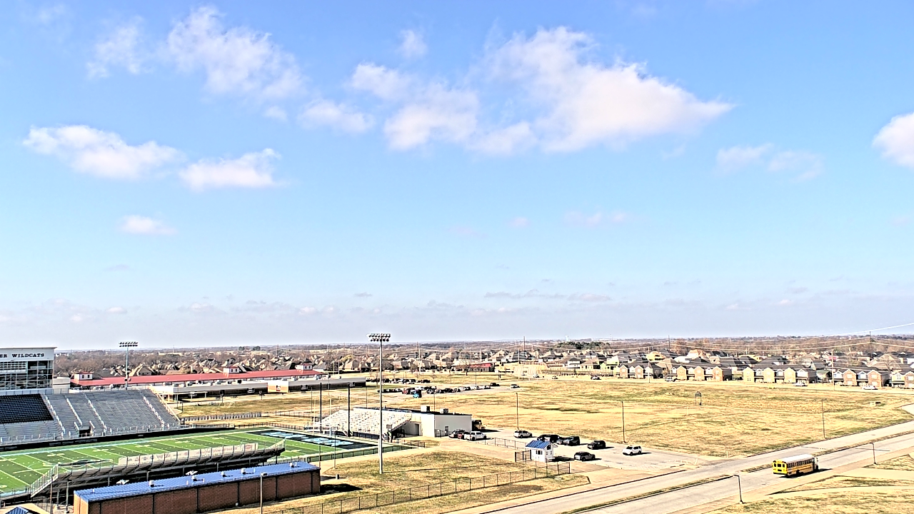 Thumbnail for current weather camera view from Har Ber HS in Springdale, Arkansas