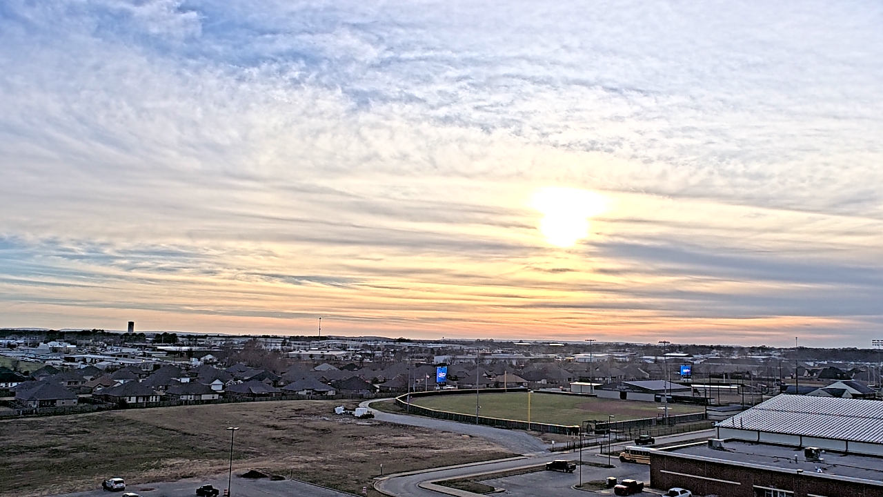 Thumbnail for current weather camera view from Har Ber HS in Springdale, Arkansas