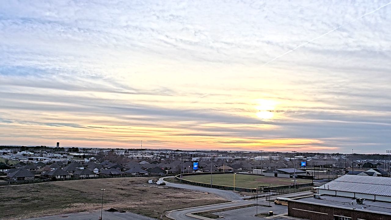 Thumbnail for current weather camera view from Har Ber HS in Springdale, Arkansas