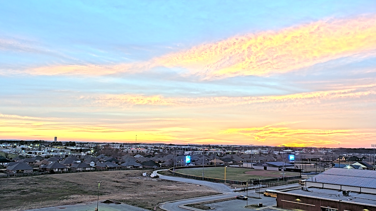 Thumbnail for current weather camera view from Har Ber HS in Springdale, Arkansas