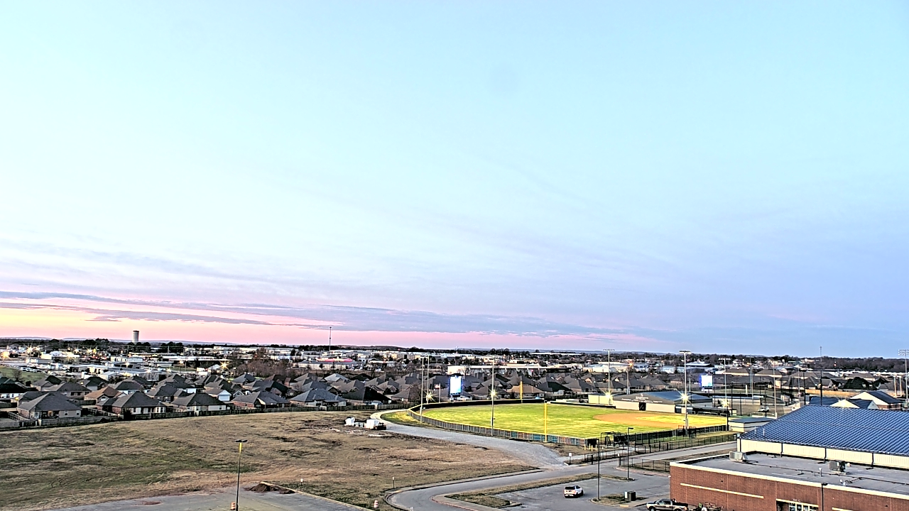 Thumbnail for current weather camera view from Har Ber HS in Springdale, Arkansas