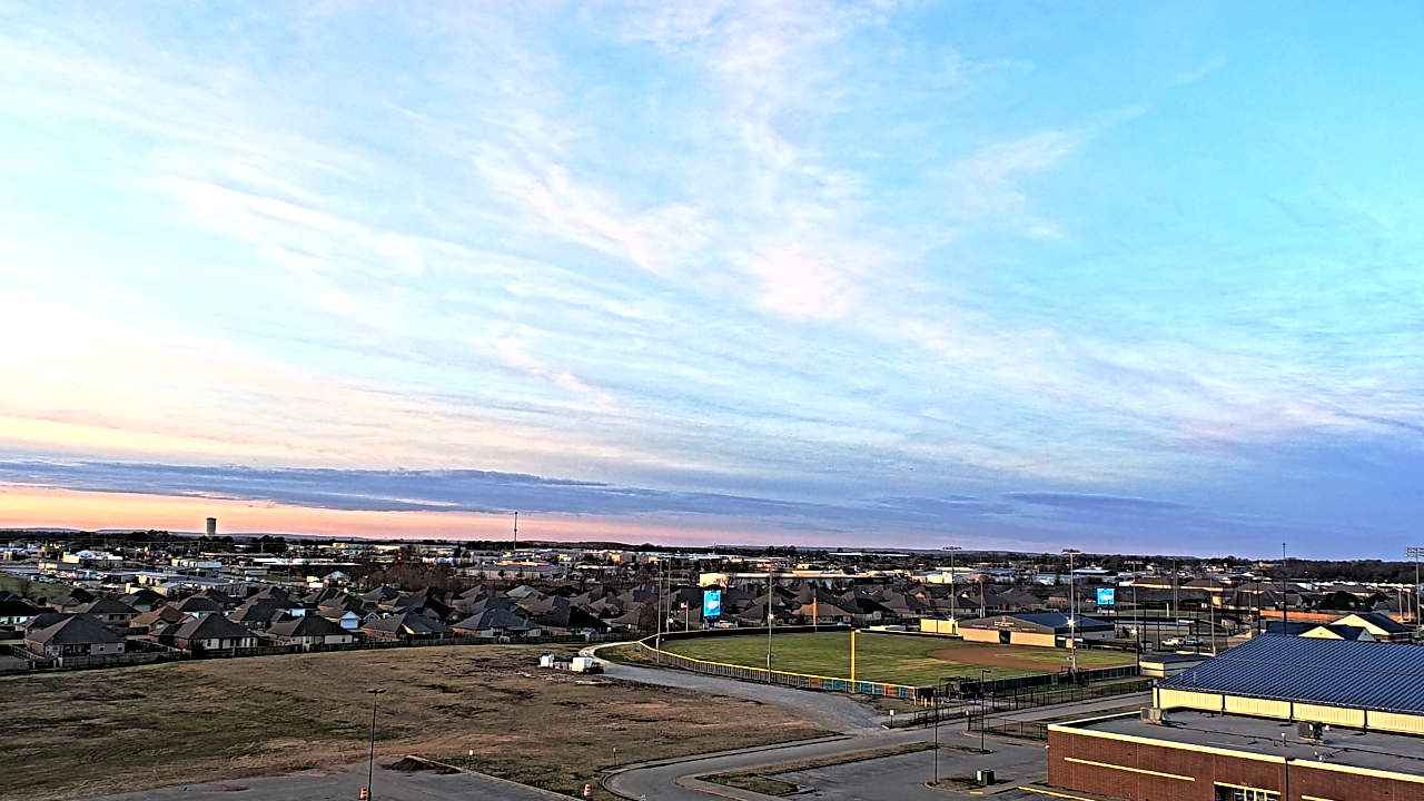 Thumbnail for current weather camera view from Har Ber HS in Springdale, Arkansas