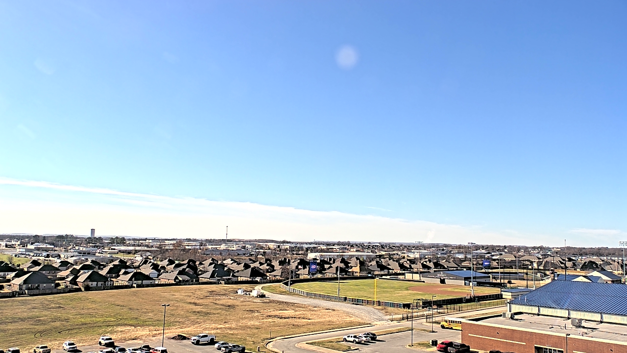 Thumbnail for current weather camera view from Har Ber HS in Springdale, Arkansas