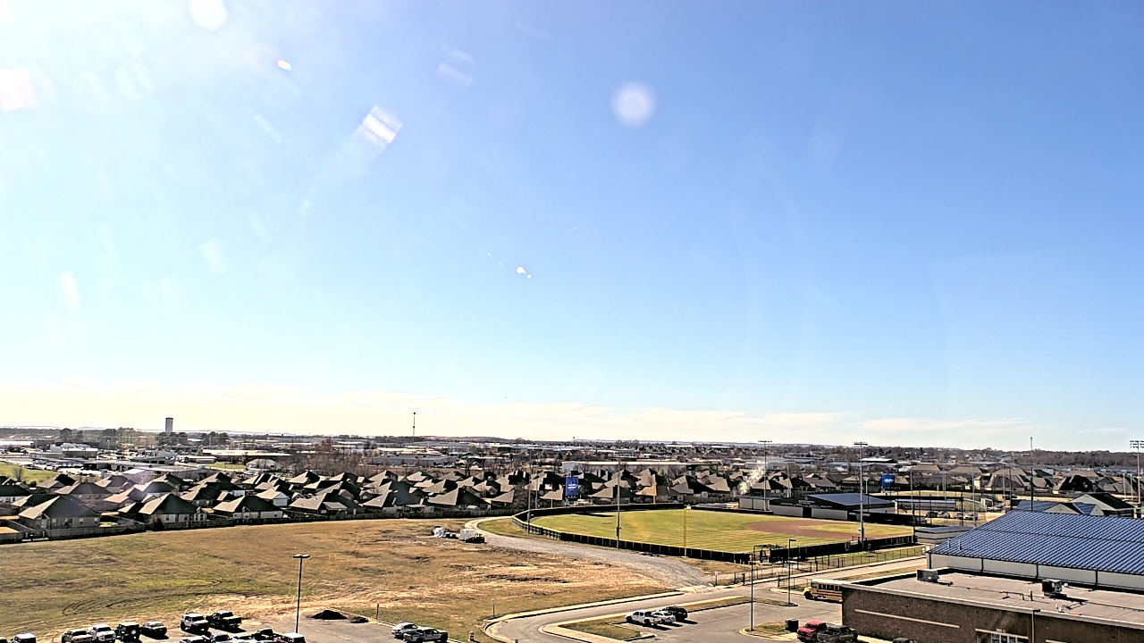 Thumbnail for current weather camera view from Har Ber HS in Springdale, Arkansas