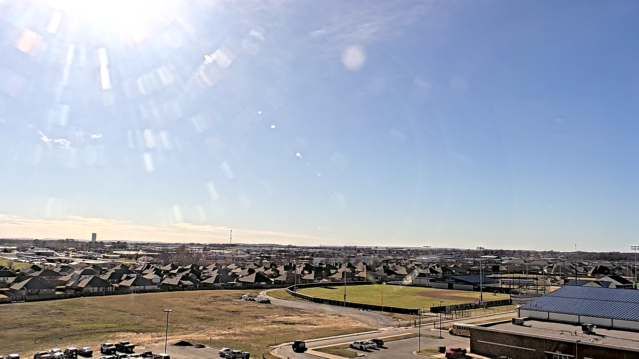 Thumbnail for current weather camera view from Har Ber HS in Springdale, Arkansas