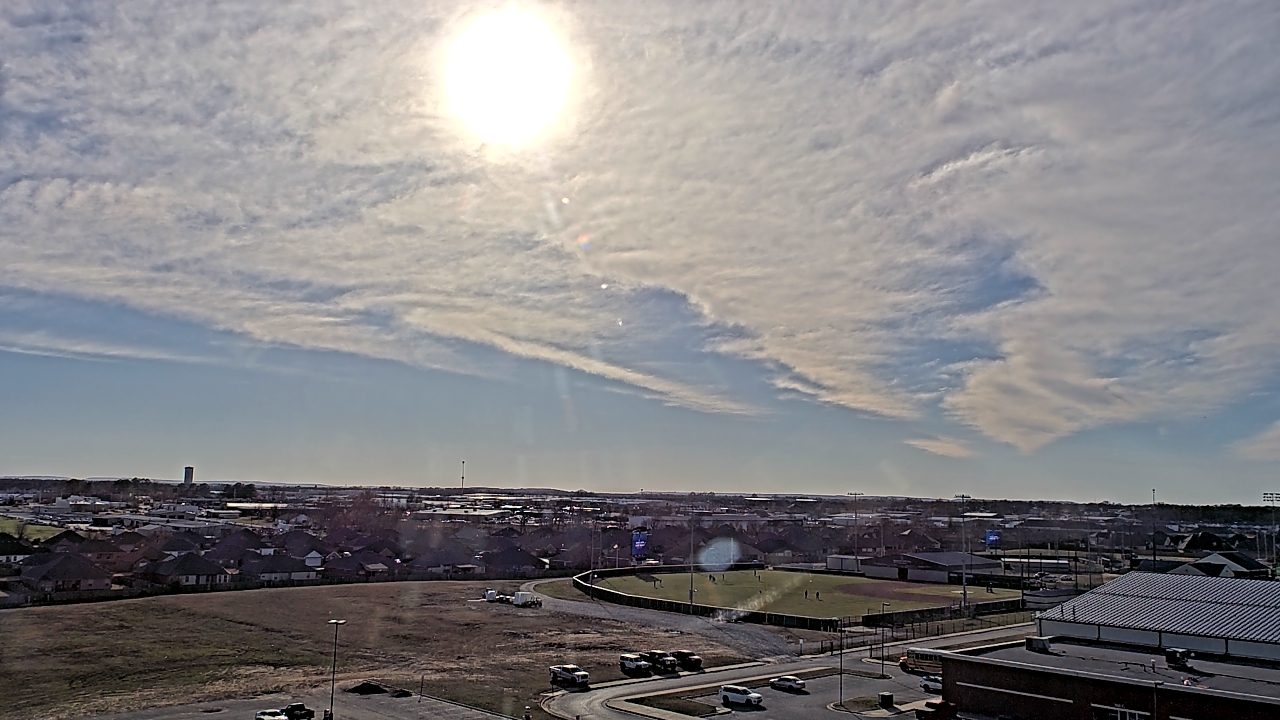 Thumbnail for current weather camera view from Har Ber HS in Springdale, Arkansas