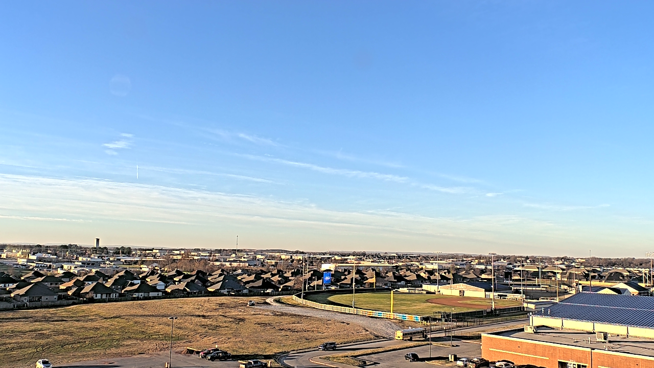 Thumbnail for current weather camera view from Har Ber HS in Springdale, Arkansas