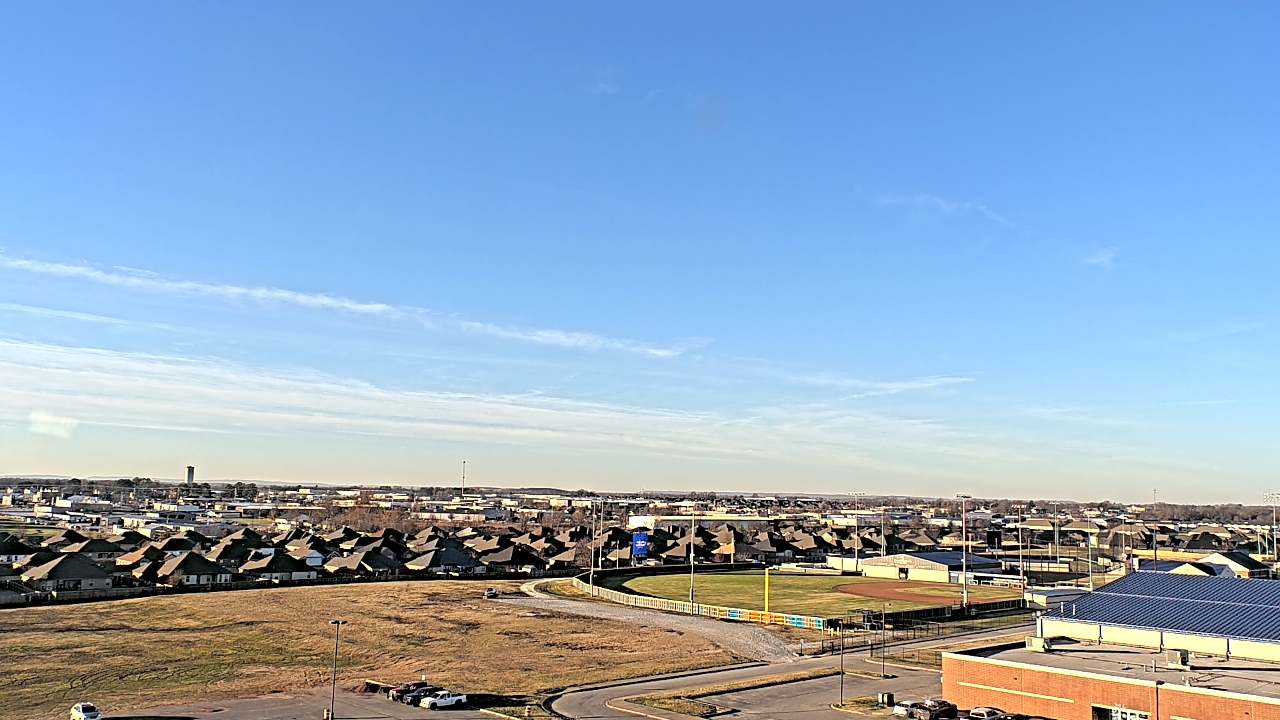 Thumbnail for current weather camera view from Har Ber HS in Springdale, Arkansas