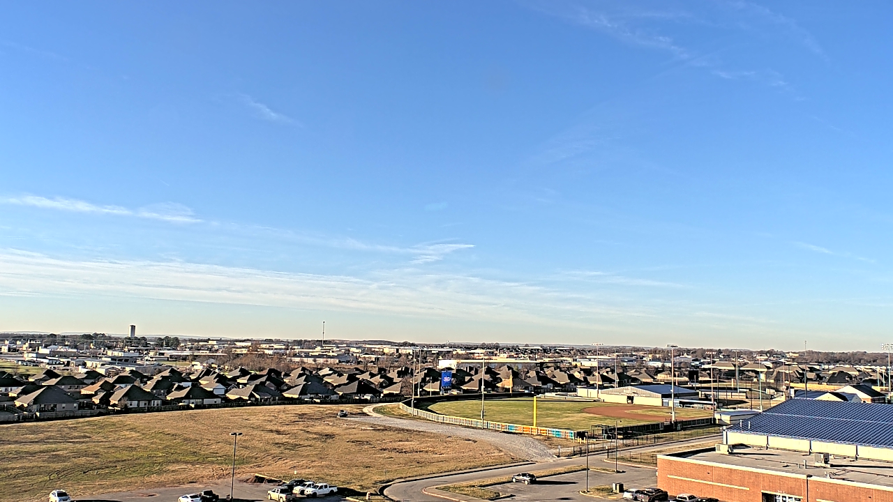 Thumbnail for current weather camera view from Har Ber HS in Springdale, Arkansas