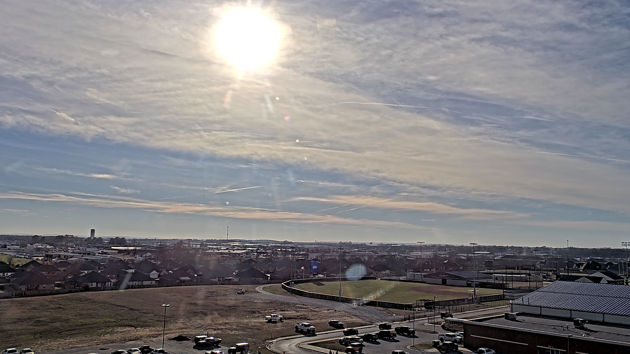 Thumbnail for current weather camera view from Har Ber HS in Springdale, Arkansas