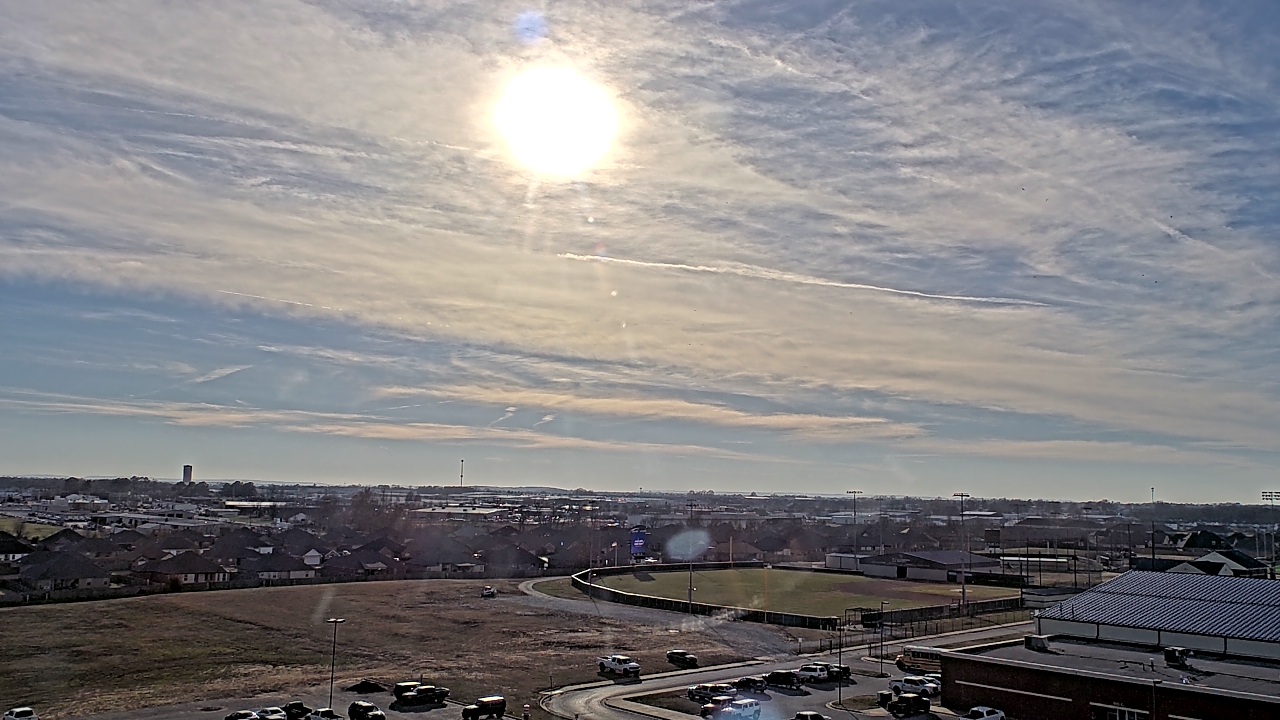 Thumbnail for current weather camera view from Har Ber HS in Springdale, Arkansas