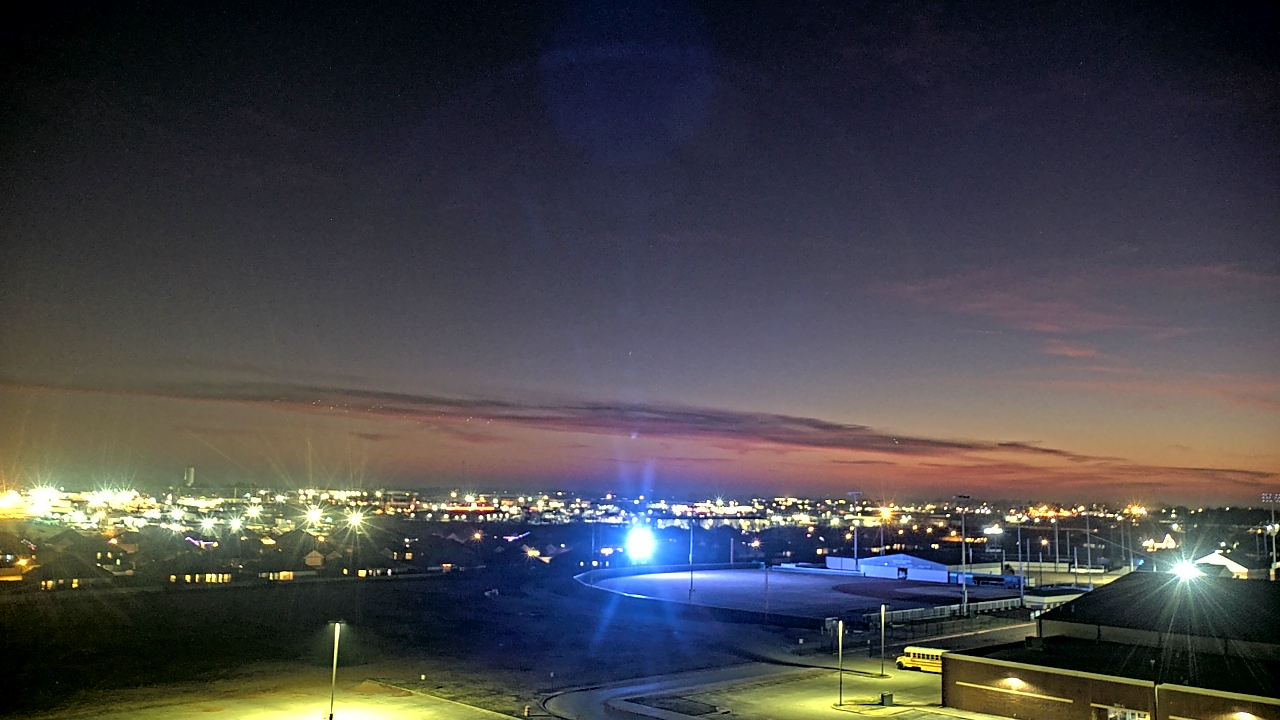 Thumbnail for current weather camera view from Har Ber HS in Springdale, Arkansas