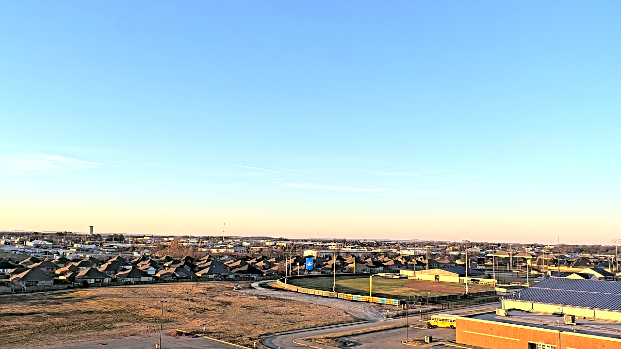 Thumbnail for current weather camera view from Har Ber HS in Springdale, Arkansas