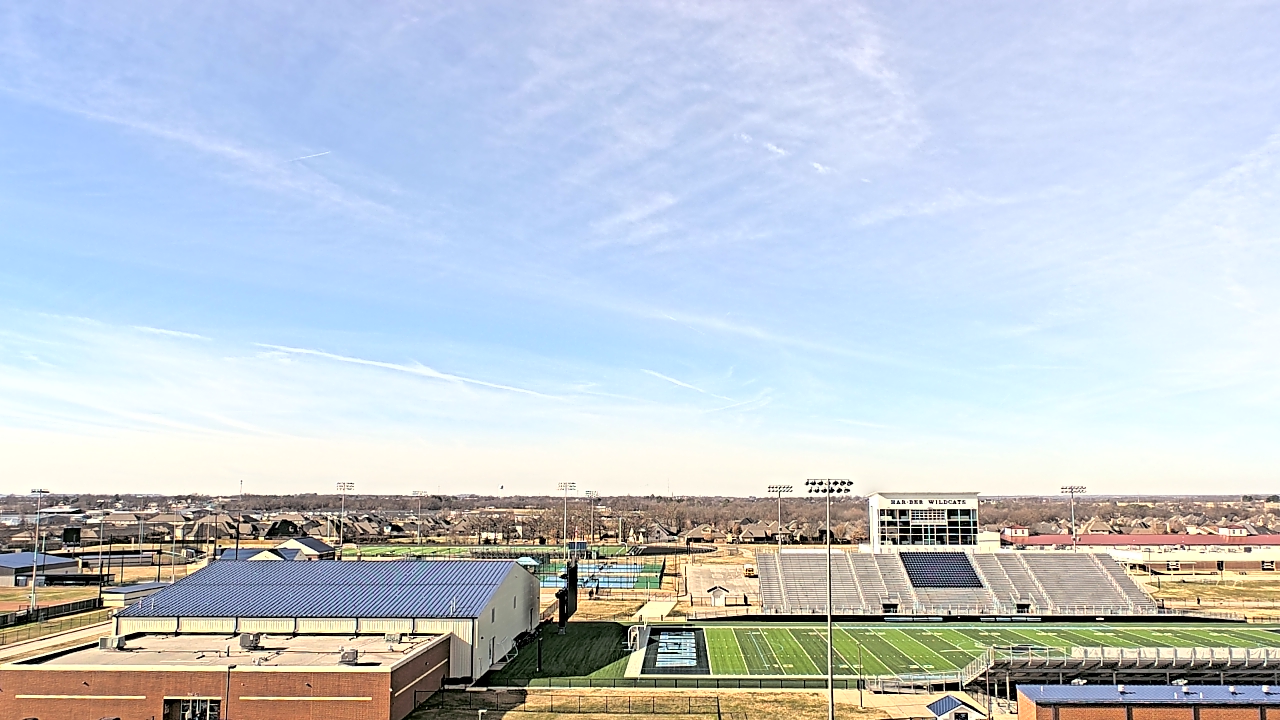 Thumbnail for current weather camera view from Har Ber HS in Springdale, Arkansas