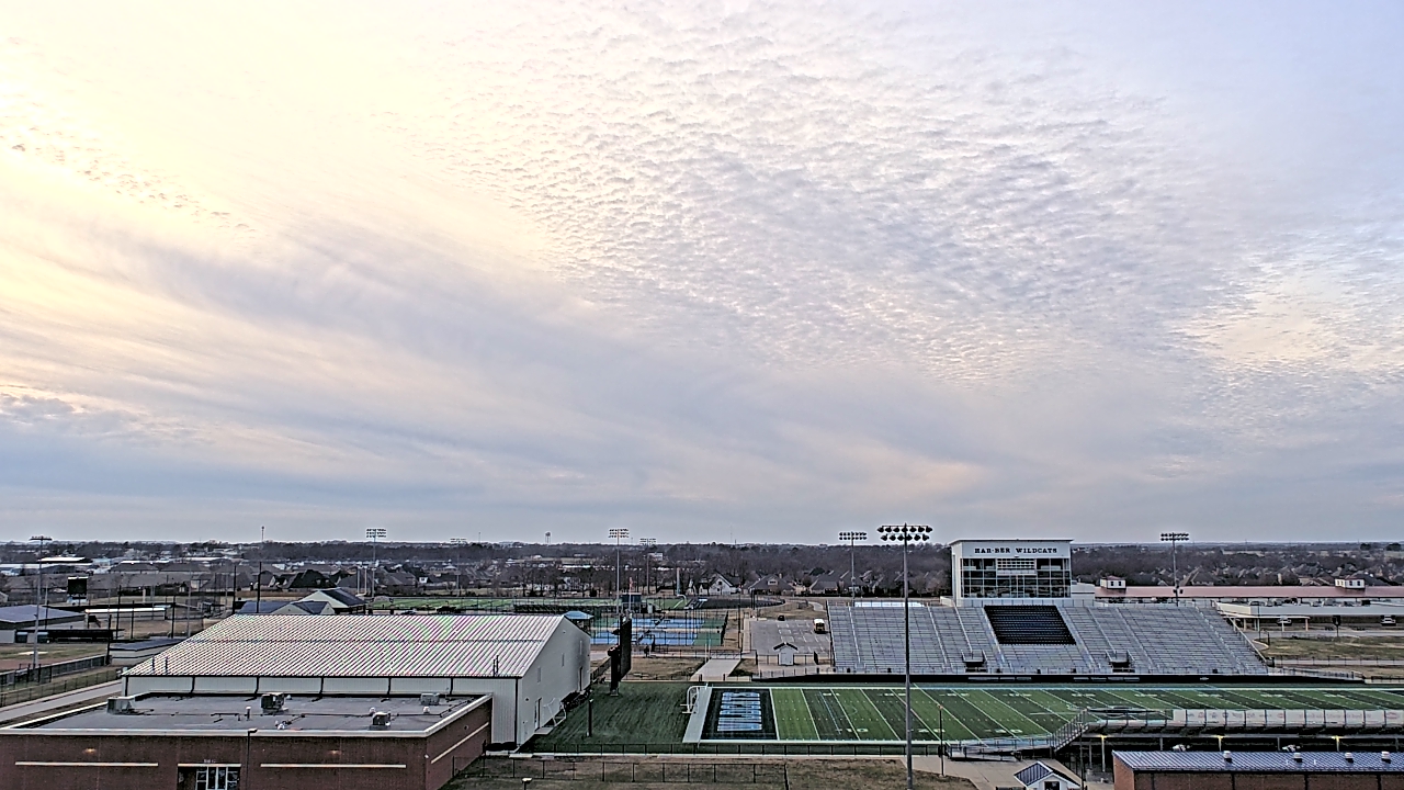 Thumbnail for current weather camera view from Har Ber HS in Springdale, Arkansas