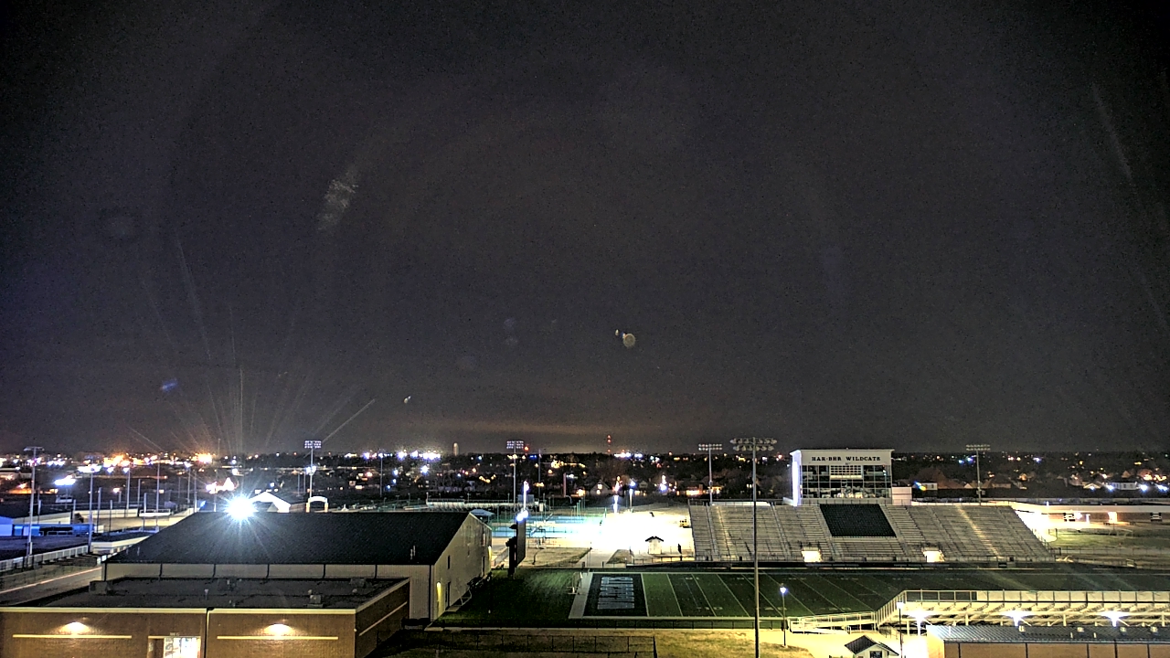 Thumbnail for current weather camera view from Har Ber HS in Springdale, Arkansas