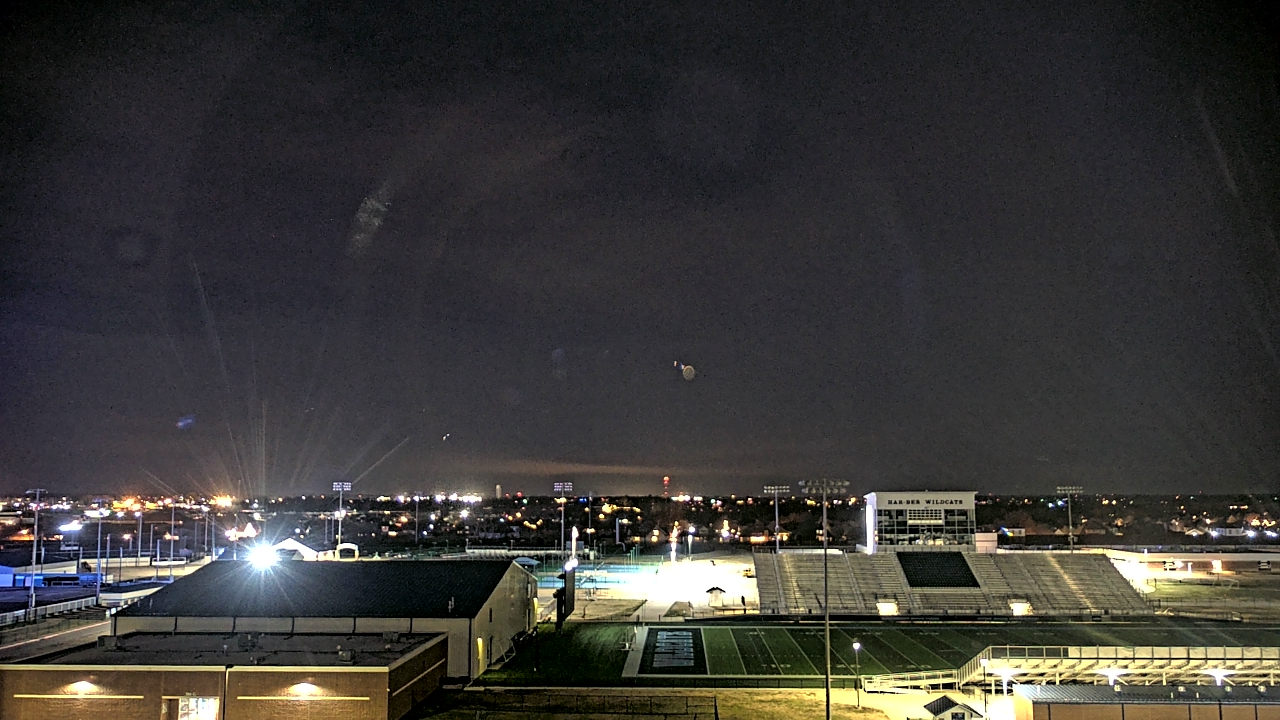 Thumbnail for current weather camera view from Har Ber HS in Springdale, Arkansas