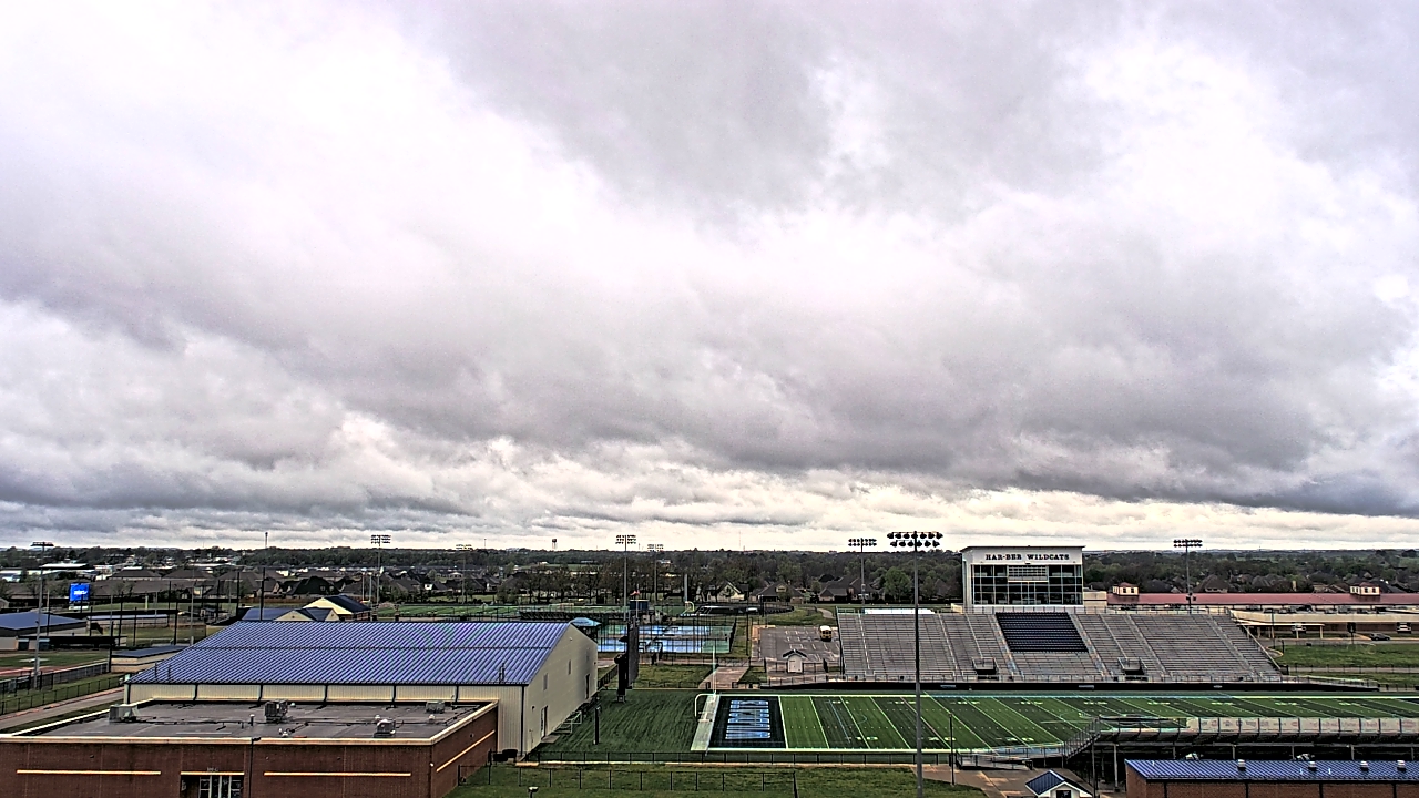 Thumbnail for current weather camera view from Har Ber HS in Springdale, Arkansas