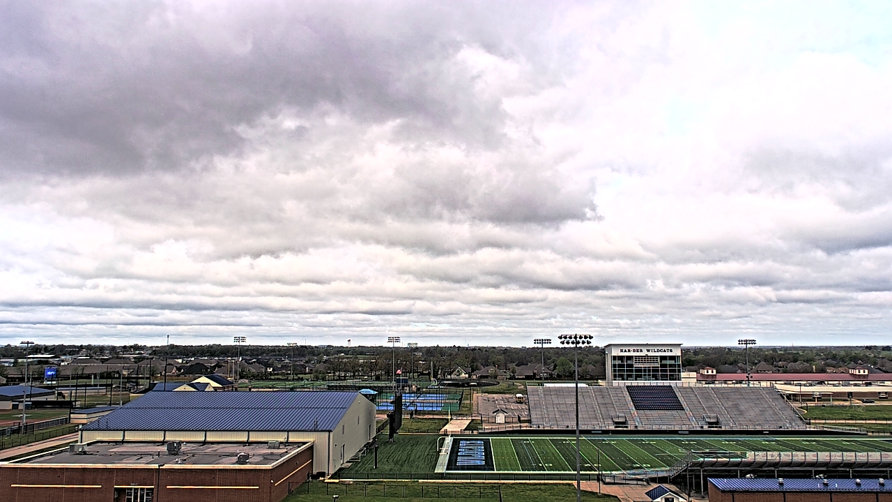 Thumbnail for current weather camera view from Har Ber HS in Springdale, Arkansas