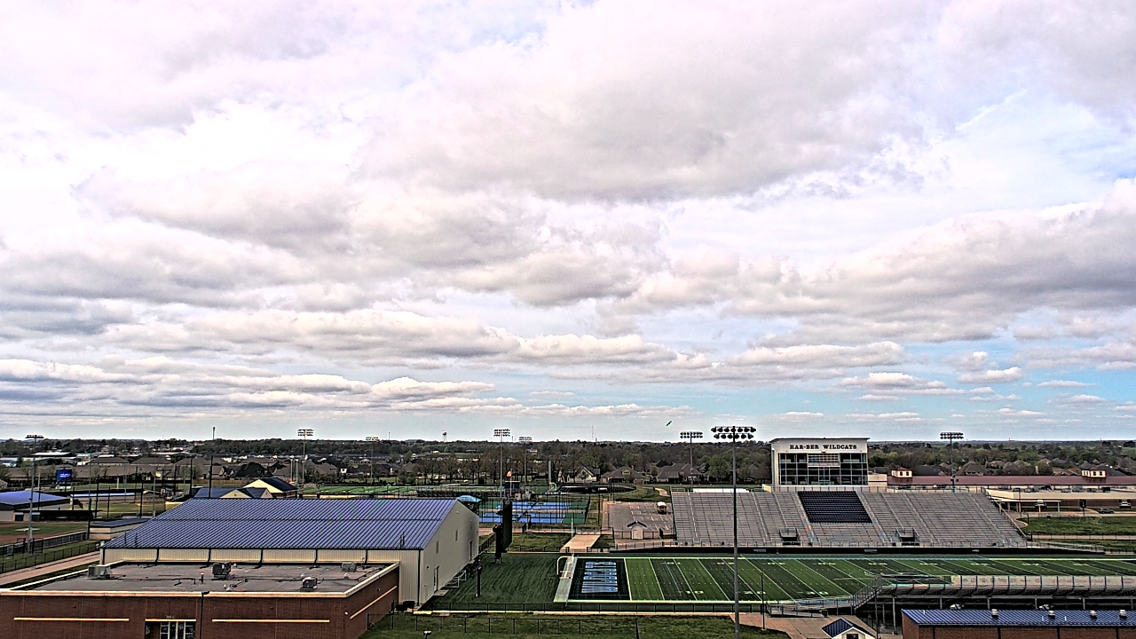 Thumbnail for current weather camera view from Har Ber HS in Springdale, Arkansas