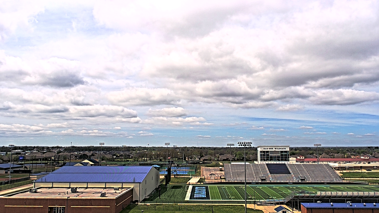 Thumbnail for current weather camera view from Har Ber HS in Springdale, Arkansas