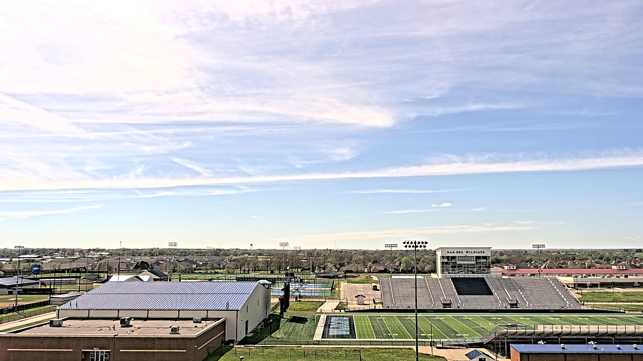 Thumbnail for current weather camera view from Har Ber HS in Springdale, Arkansas