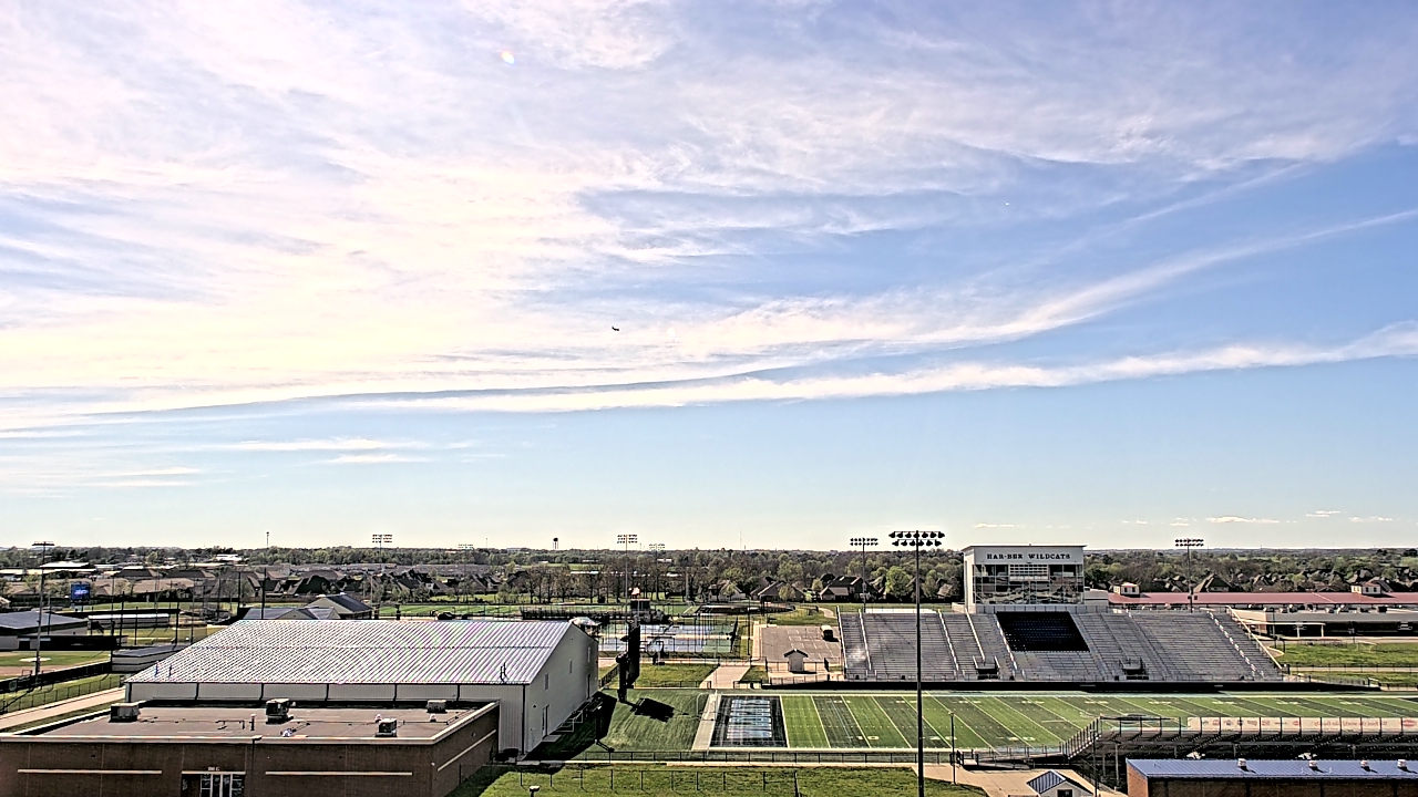 Thumbnail for current weather camera view from Har Ber HS in Springdale, Arkansas