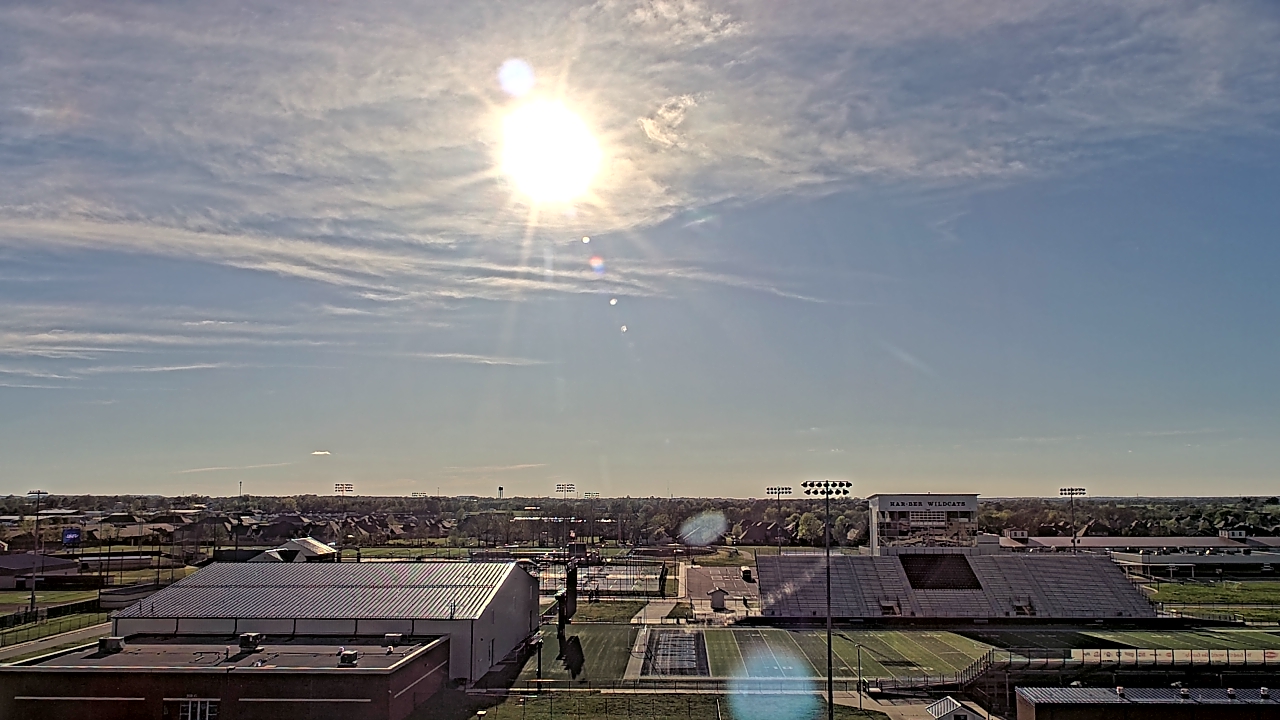 Thumbnail for current weather camera view from Har Ber HS in Springdale, Arkansas