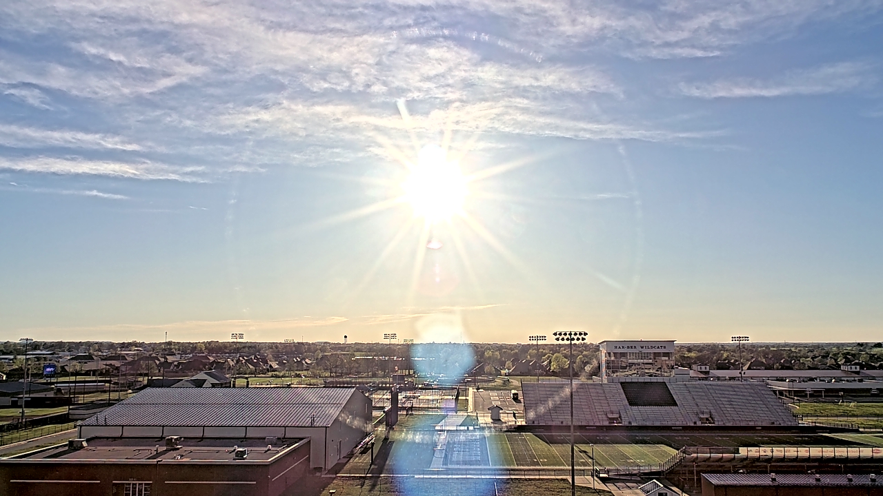 Thumbnail for current weather camera view from Har Ber HS in Springdale, Arkansas