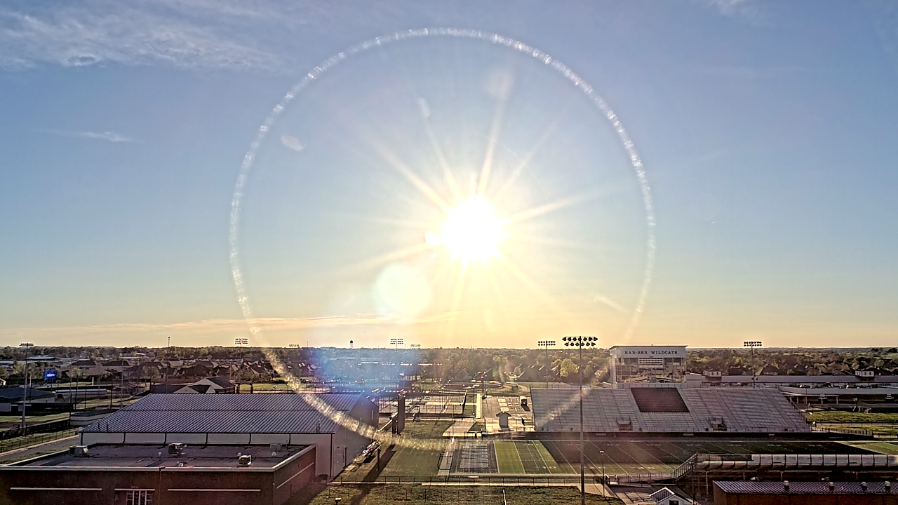 Thumbnail for current weather camera view from Har Ber HS in Springdale, Arkansas