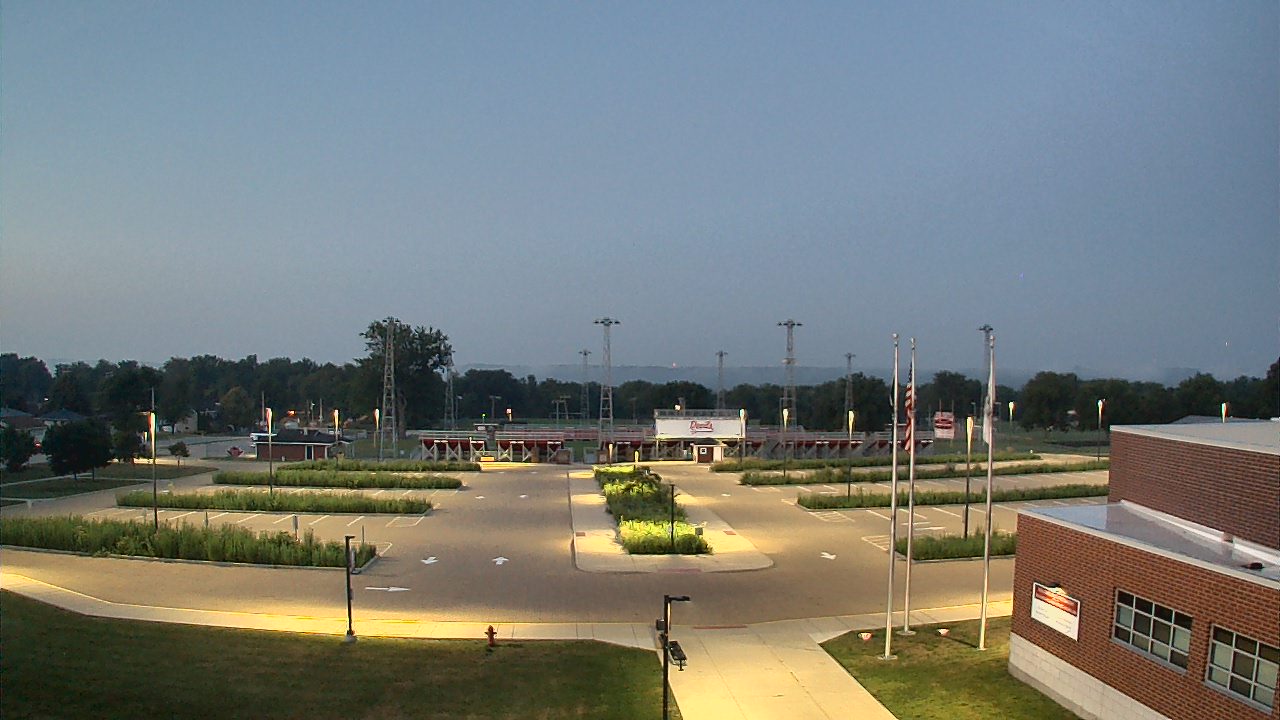 Thumbnail for current weather camera view from Hall High School in Spring Valley, Illinois