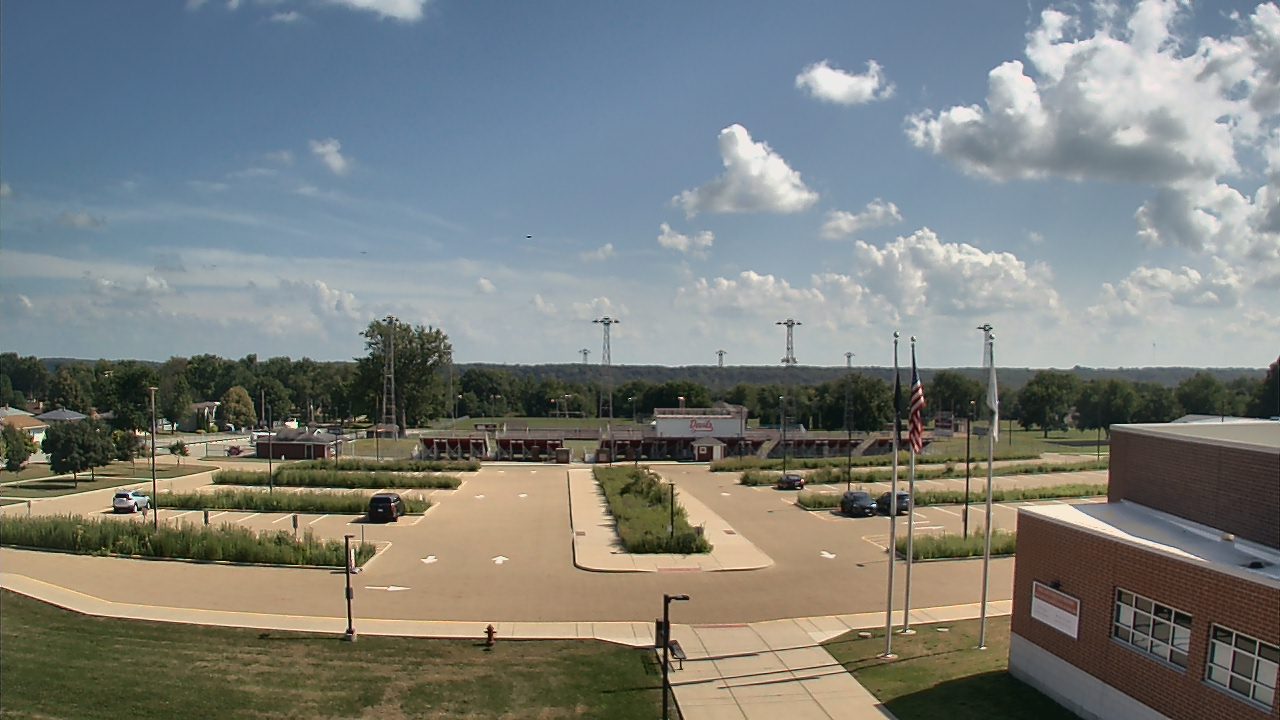 Thumbnail for current weather camera view from Hall High School in Spring Valley, Illinois
