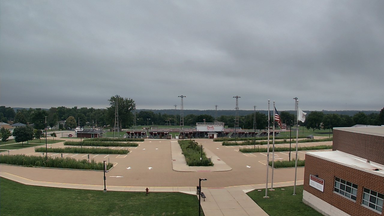 Thumbnail for current weather camera view from Hall High School in Spring Valley, Illinois
