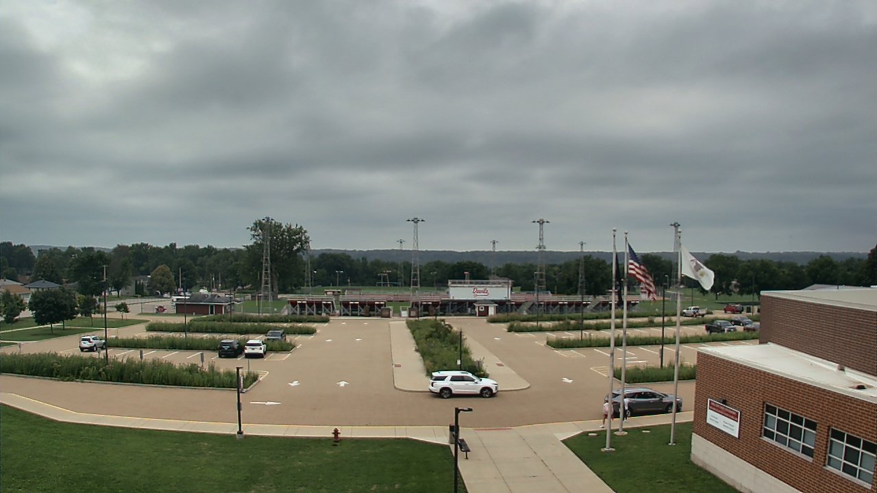 Thumbnail for current weather camera view from Hall High School in Spring Valley, Illinois