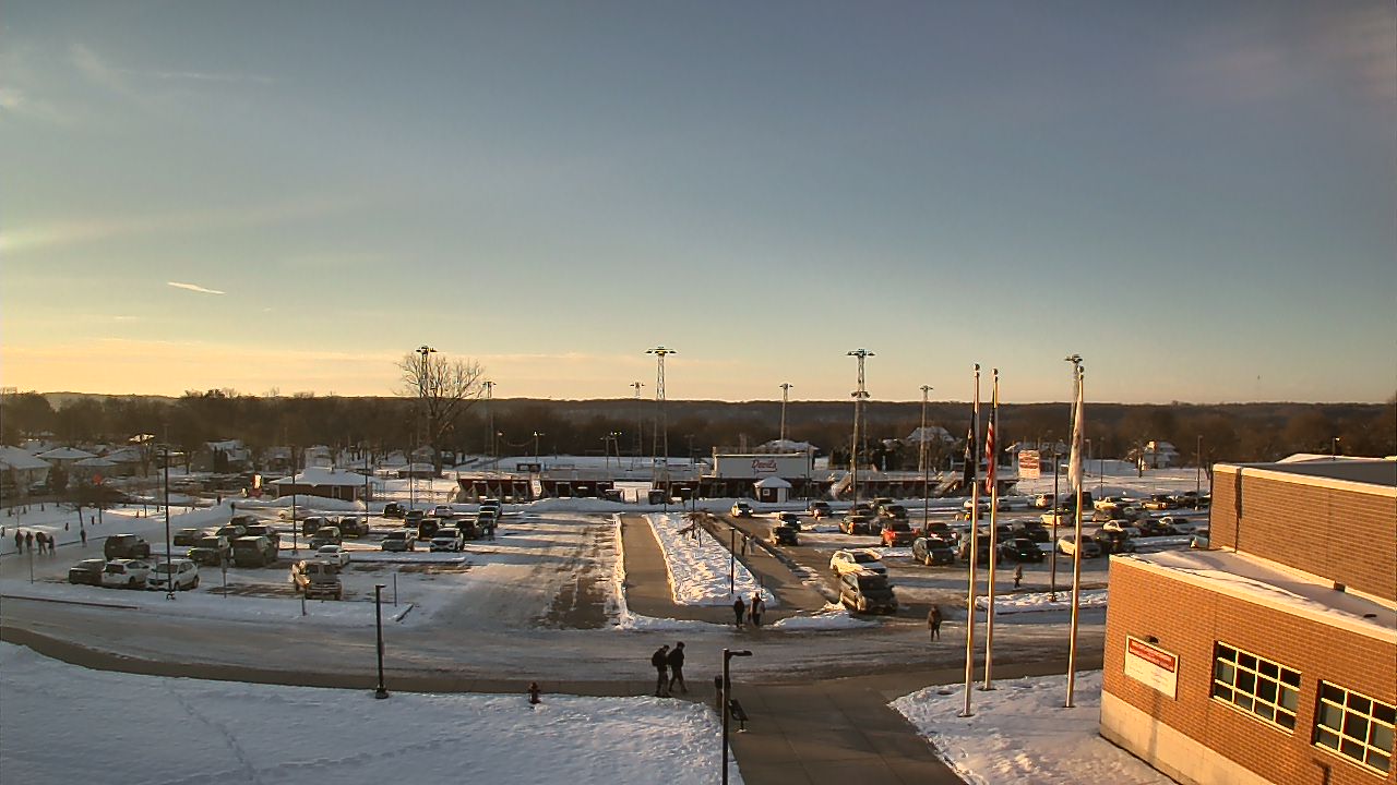 Thumbnail for current weather camera view from Hall High School in Spring Valley, Illinois