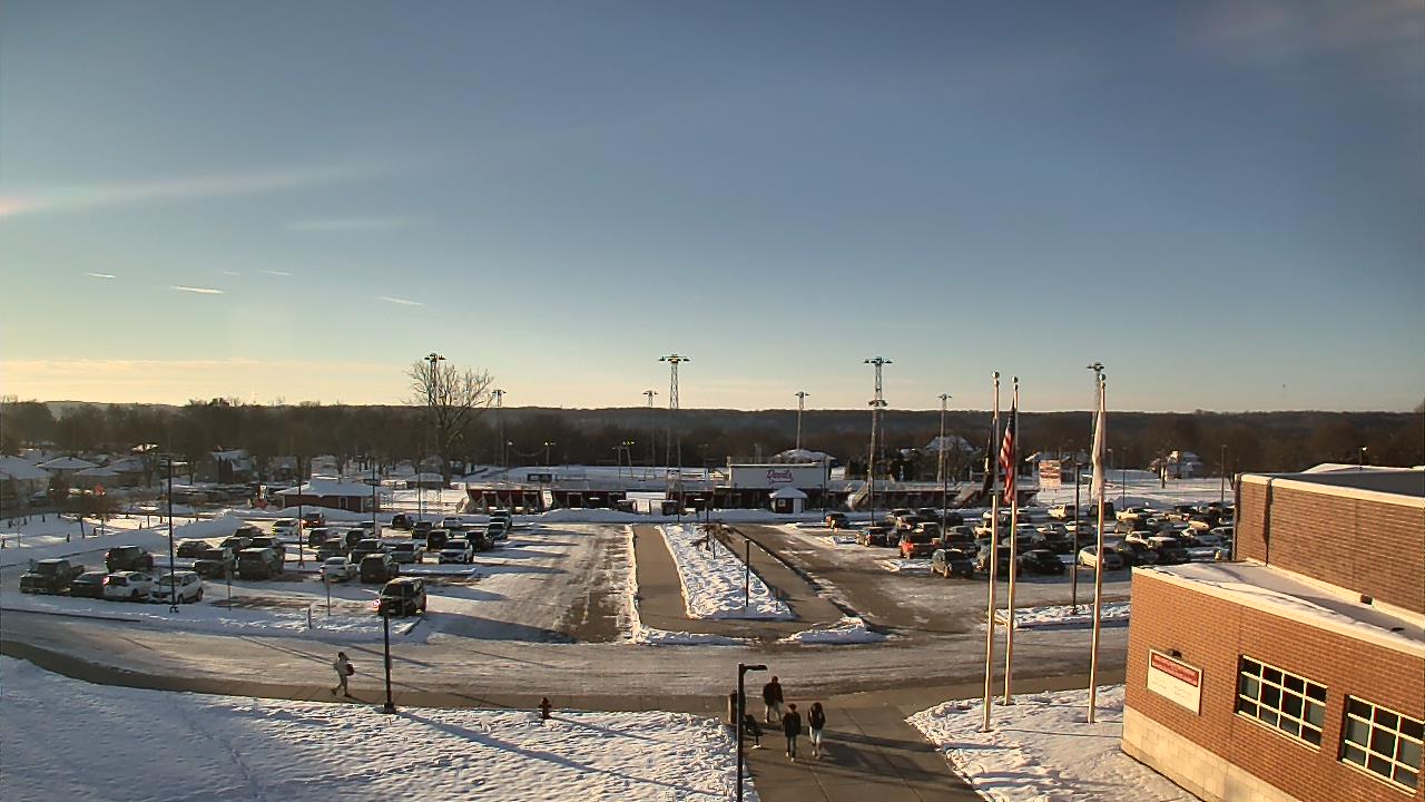 Thumbnail for current weather camera view from Hall High School in Spring Valley, Illinois