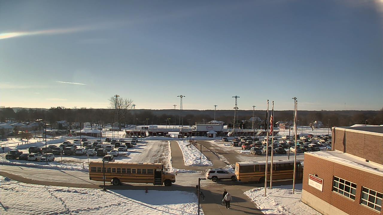 Thumbnail for current weather camera view from Hall High School in Spring Valley, Illinois