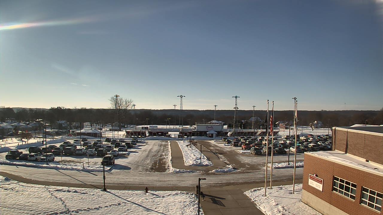Thumbnail for current weather camera view from Hall High School in Spring Valley, Illinois