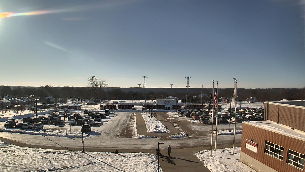 Thumbnail for current weather camera view from Hall High School in Spring Valley, Illinois