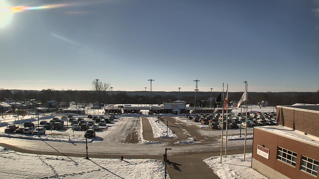 Thumbnail for current weather camera view from Hall High School in Spring Valley, Illinois