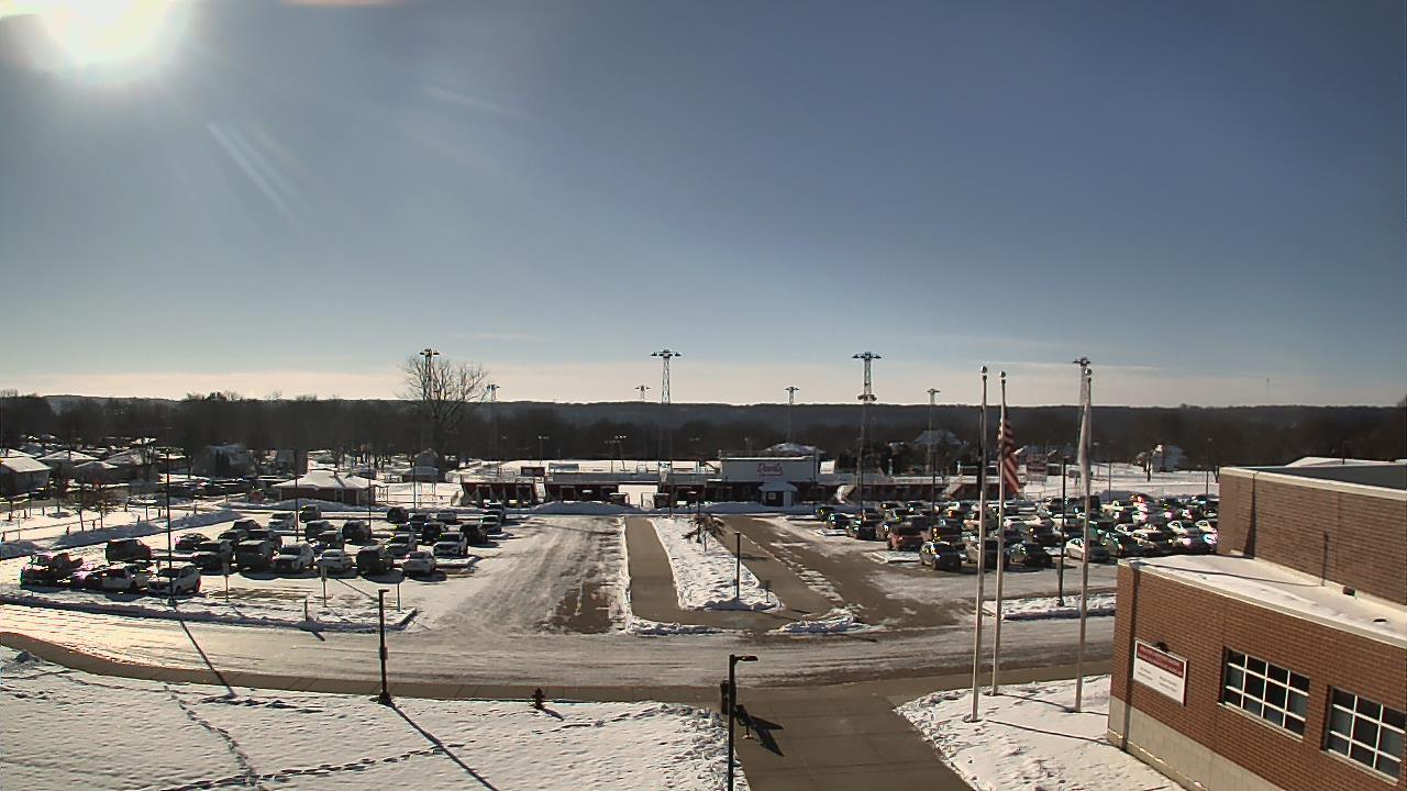 Thumbnail for current weather camera view from Hall High School in Spring Valley, Illinois