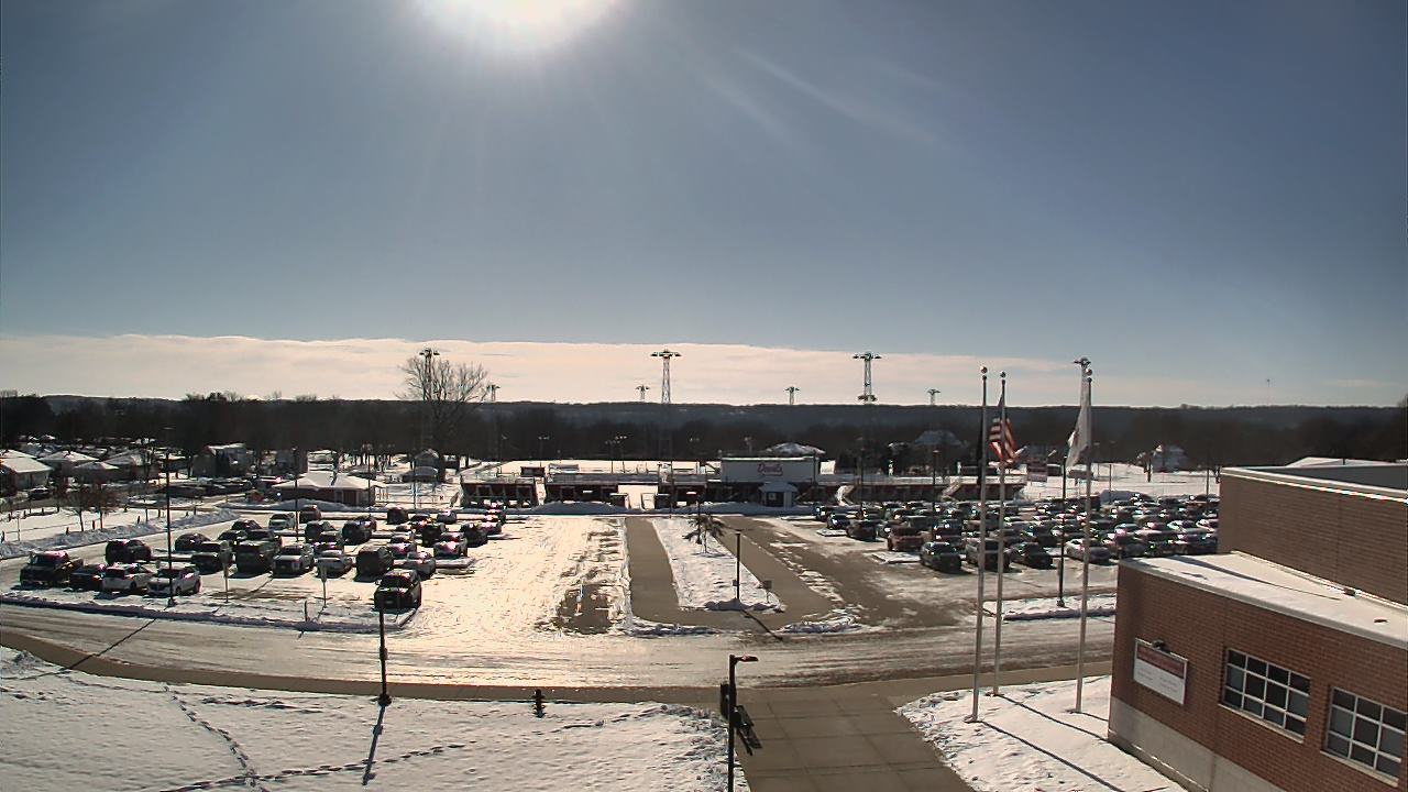 Thumbnail for current weather camera view from Hall High School in Spring Valley, Illinois