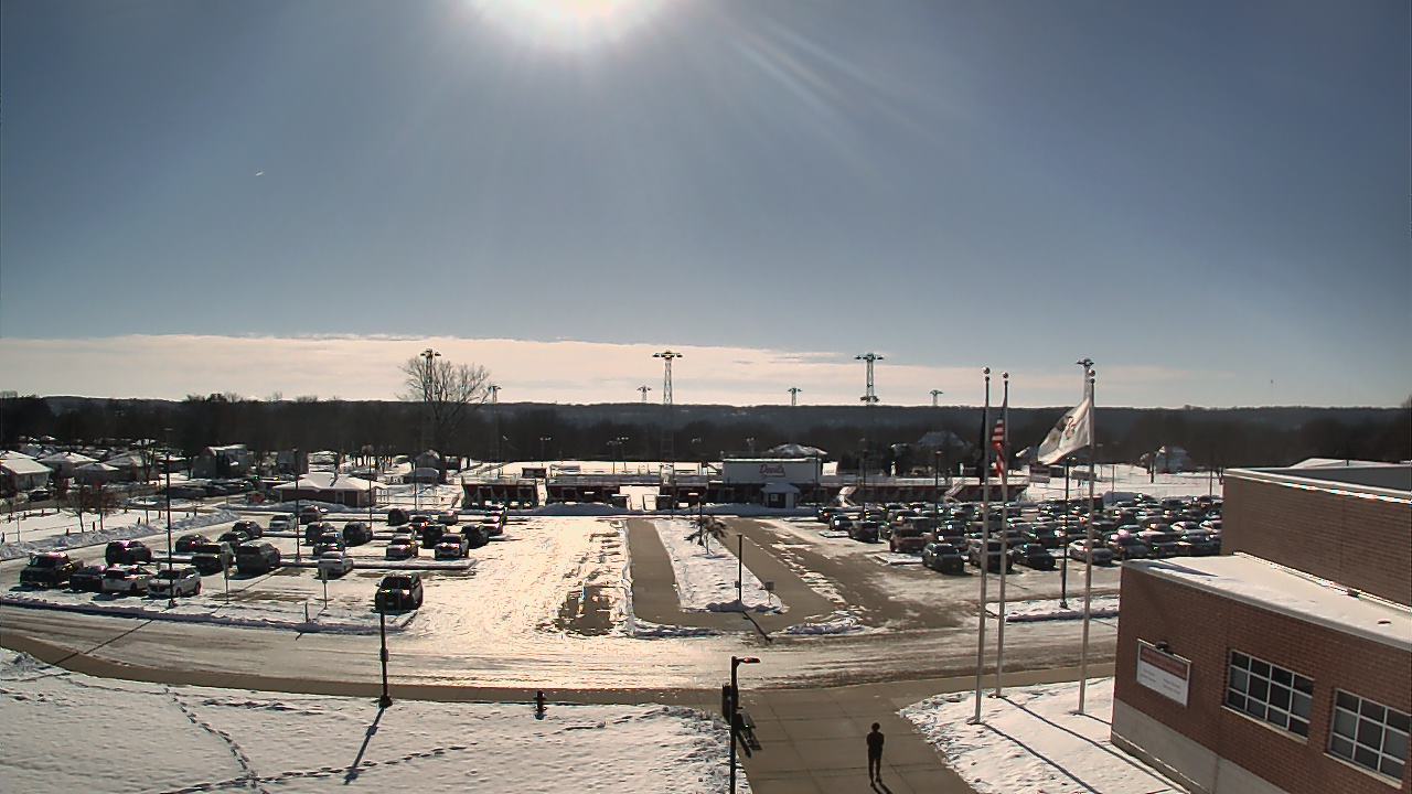 Thumbnail for current weather camera view from Hall High School in Spring Valley, Illinois