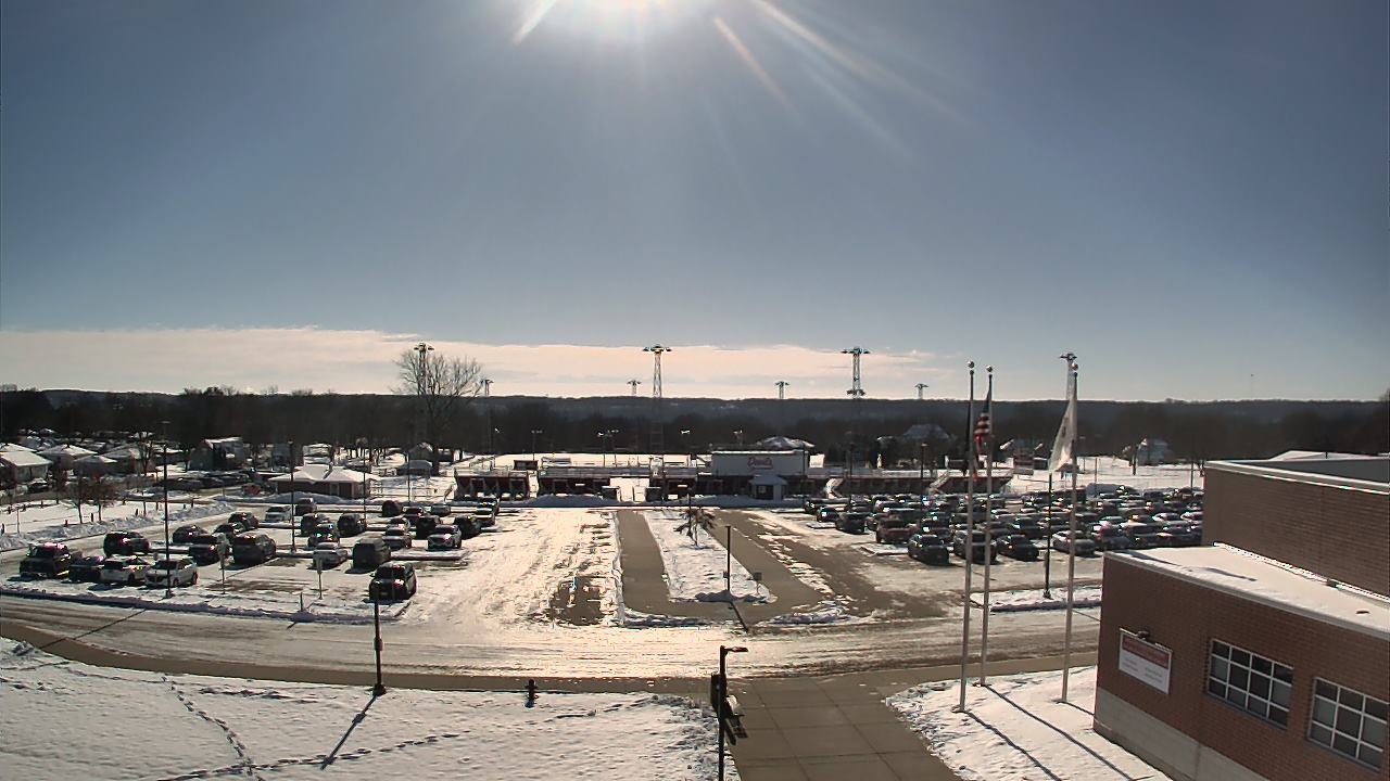 Thumbnail for current weather camera view from Hall High School in Spring Valley, Illinois