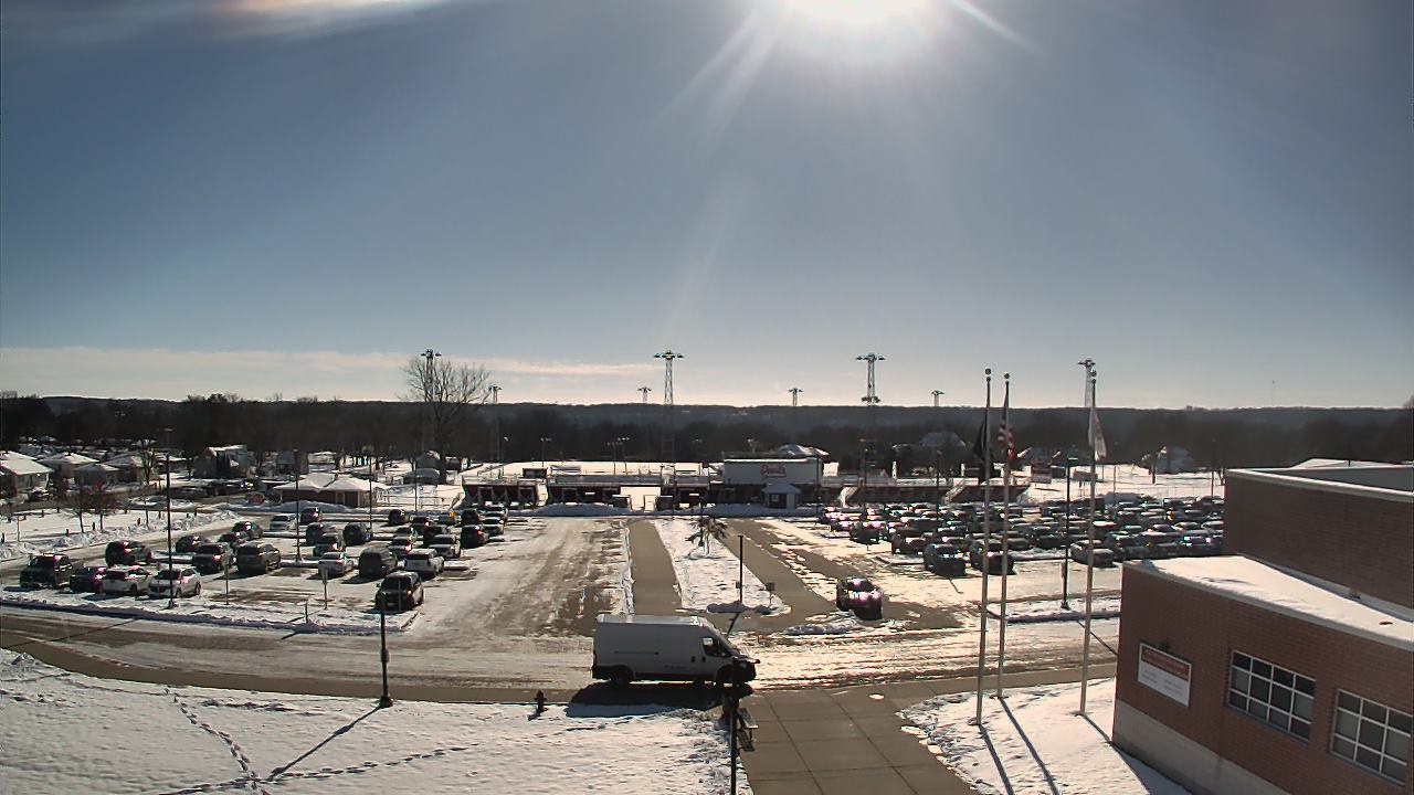 Thumbnail for current weather camera view from Hall High School in Spring Valley, Illinois